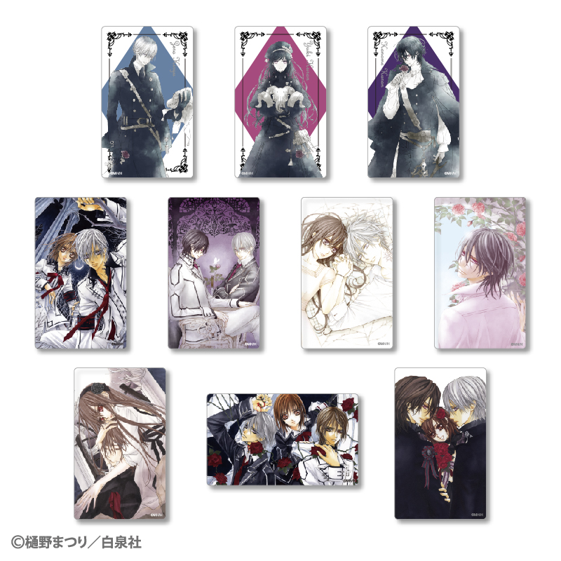 ヴァンパイア騎士 アクリルプレート 原画展 ヴァンパイア騎士 アクリル